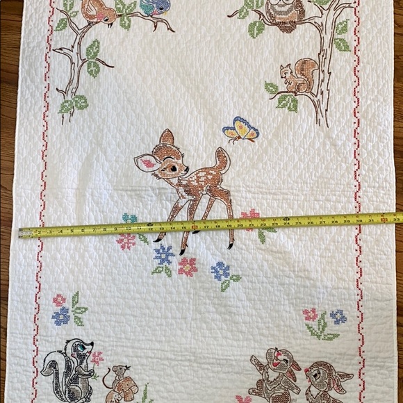 BAMBI DISNEY Bambi Paragon Needlecraft HANDMADE ! - Picture 11 of 12